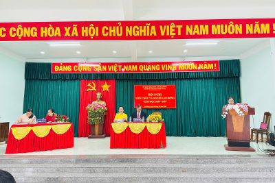 TRƯỜNG TH&THCS TRÀ XUÂN TỔ CHỨC HỘI NGHỊ VIÊN CHỨC, NGƯỜI LAO ĐỘNG NĂM HỌC 2026–2027
