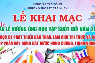 HƯỞNG ỨNG TUẦN LỄ HỌC TẬP SUỐT ĐỜI
