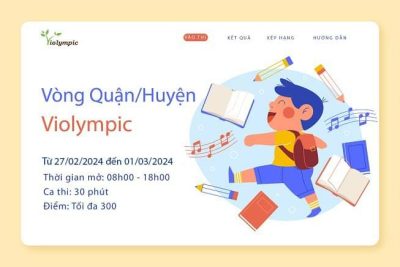 Trường THCS TT Trà Xuân tổ chức thành công cuộc thi Violympic vòng cấp huyện và IOE vòng cấp tỉnh năm học 2023-2024