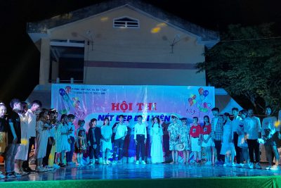 TRƯỜNG THCS THỊ TRẤN TRÀ XUÂN TỔ CHỨC CẮM TRẠI NHÂN NGÀY 26/03/2021